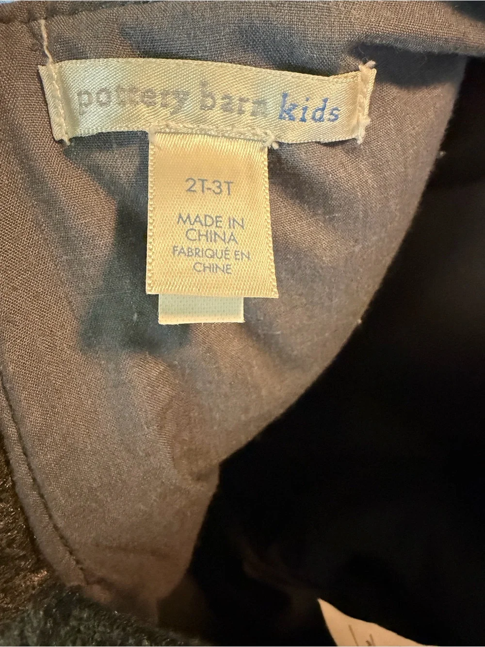 Pottery Barn Kids Grey Shark Costume - 2T-3T - Picture 4 of 6